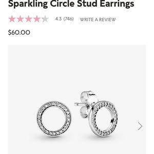 Pandora earrings